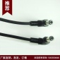 深圳骏源厂家供应DC5521音叉弯头一分二电源线插头 一拖二DC电源线尾卡