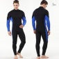 氯丁橡胶3MM连体潜水服冲浪服前开拉链男士潜水衣防寒保暖游泳衣